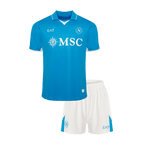 Kit de fútbol para niños: Camiseta local del Napoli (camiseta y pantalones cortos) 2024/25