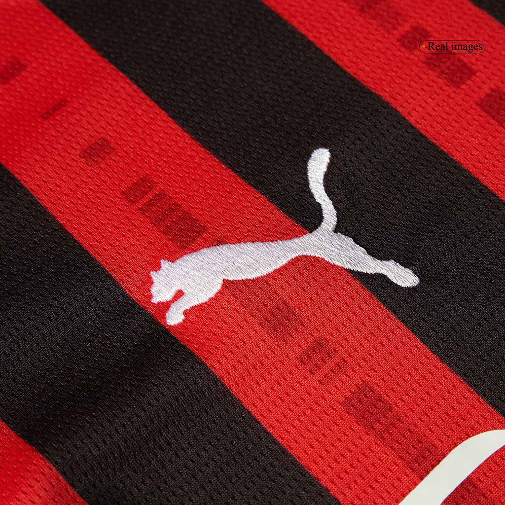 Soccer Kits AC Milan Home Long Sleeve Soccer Jersey 2024/25