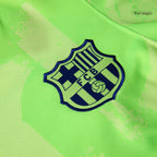 Soccer Kits Barcelona Third Away Soccer Jersey Kit(Jersey+Shorts) 2024/25 - UCL