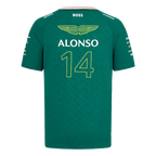 Maillot de football Fernando Alonso #14 Aston Martin Cognizant F1 2024 
