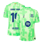 Maillot de football extérieur LAMINE YAMAL #19 Barcelone 2024/25 - UCL - Logo Spotify sans texte ©