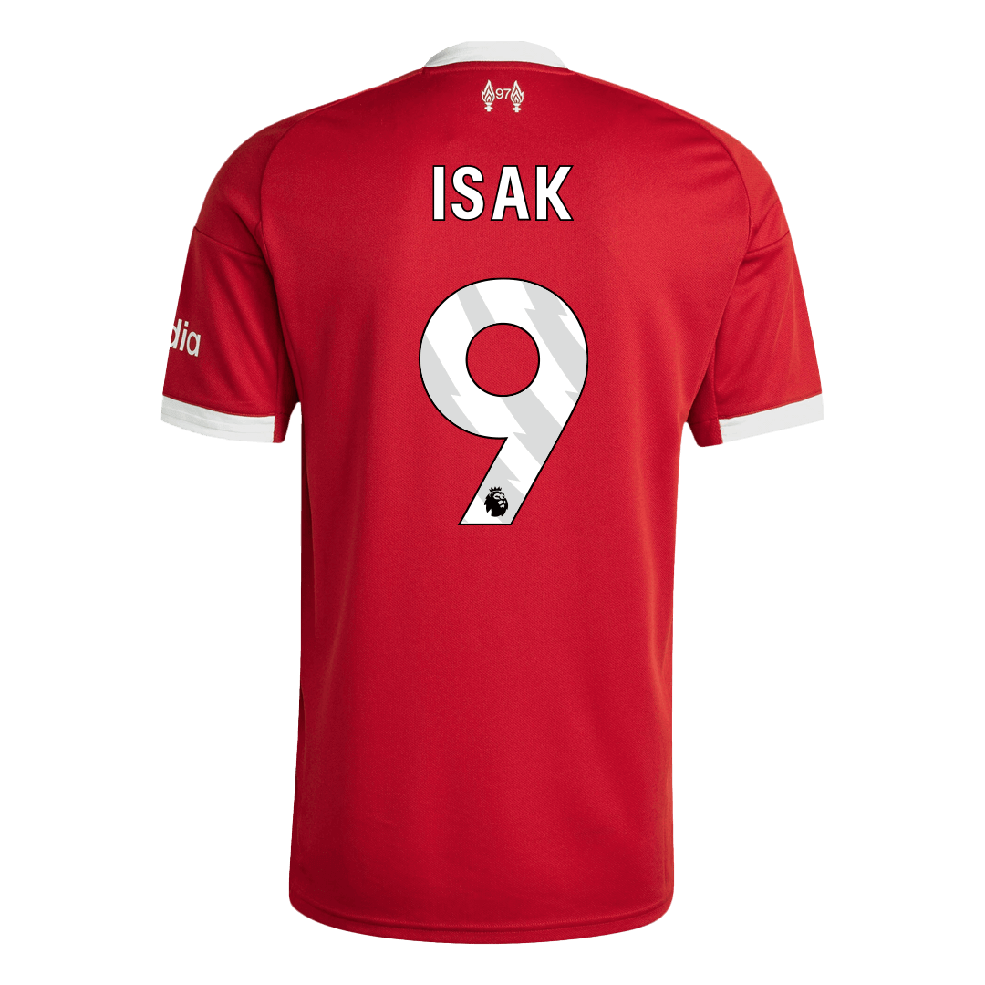 Maillot de football ISAK #9 Liverpool Domicile 25/26 Rouge