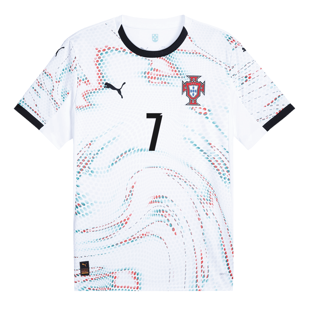 Kits de fútbol RONALDO #7 Portugal Camiseta de fútbol visitante 2025