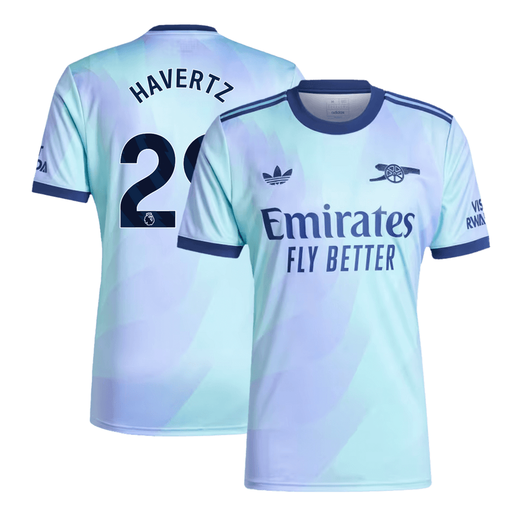 Maillot de football extérieur HAVERTZ #29 Arsenal 2024/25