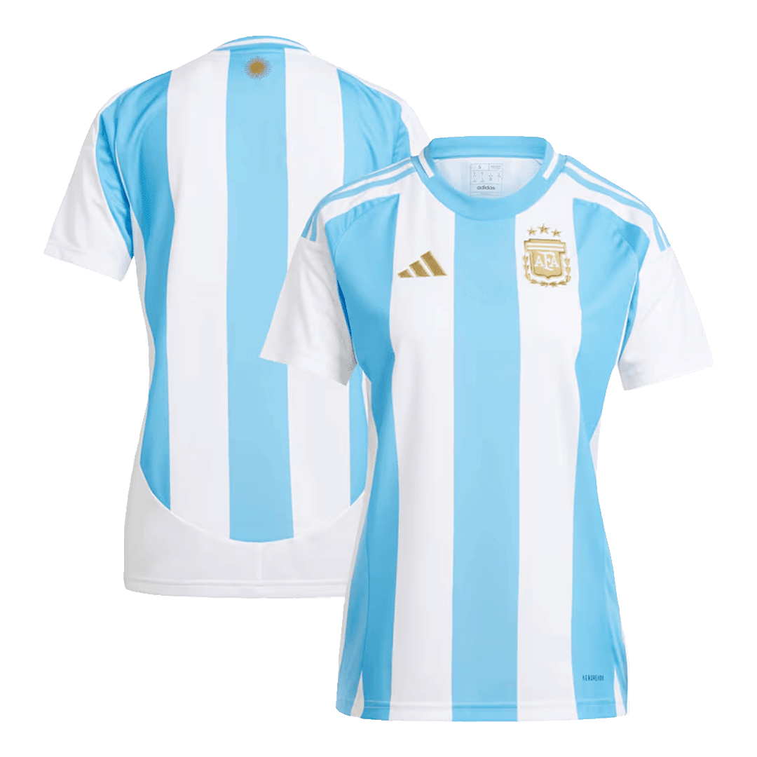 Kits de fútbol para mujer: camiseta local de Argentina para la Copa América 2024
