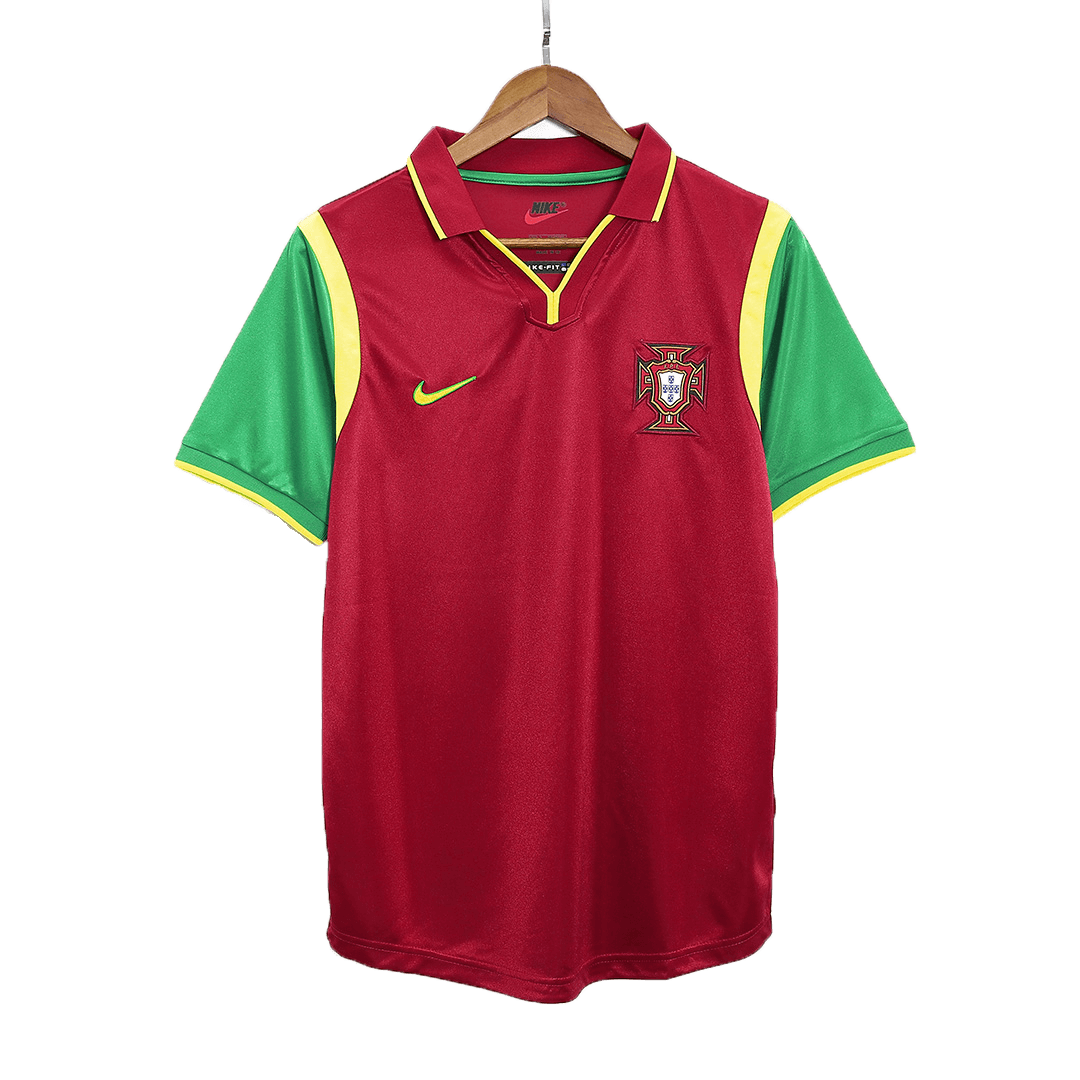 Maillot de football rétro domicile Portugal 1999