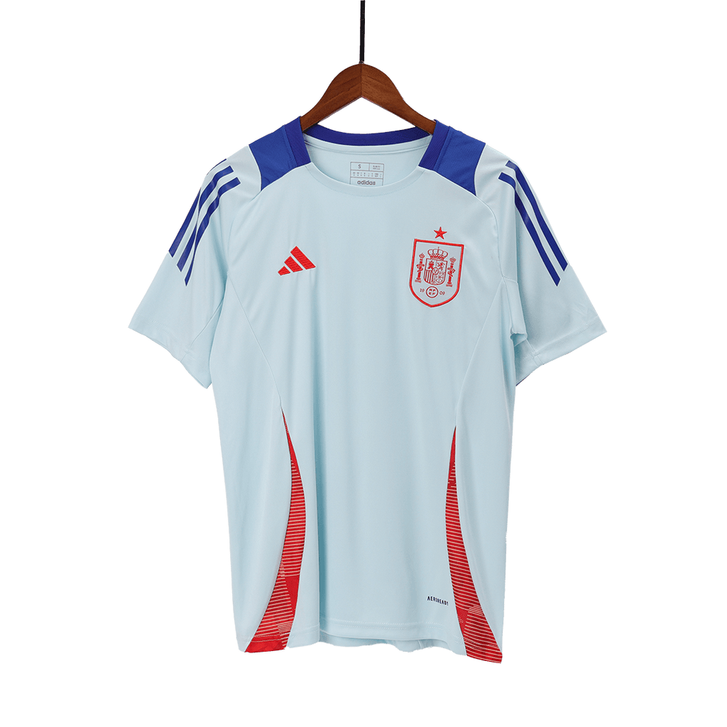 Equipaciones de fútbol: Camiseta de entrenamiento de España para la Eurocopa 2024