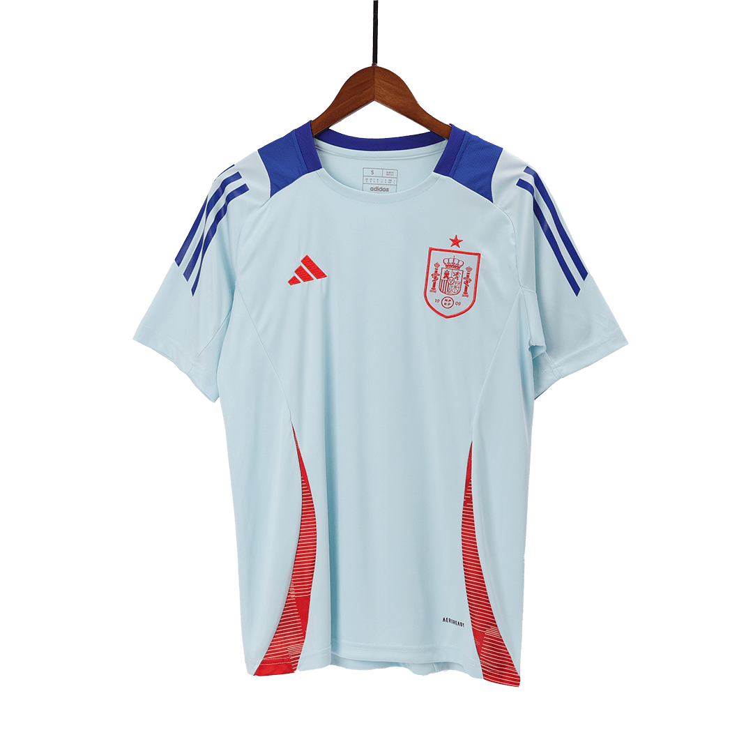 Equipaciones de fútbol: Camiseta de entrenamiento de España para la Eurocopa 2024