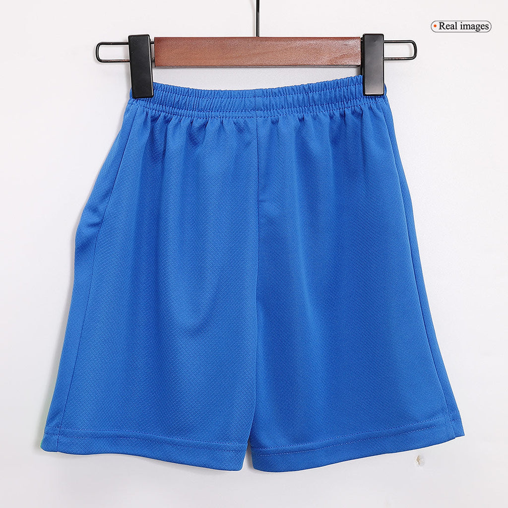 Kits de fútbol: Camiseta de fútbol local de Brasil para niños (camiseta y pantalones cortos) Copa América 2024