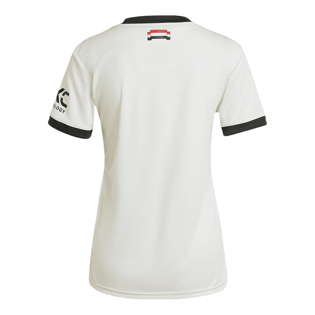 Soccer Kits Women's Manchester United Third Away Soccer Jersey Shirt 2024/25