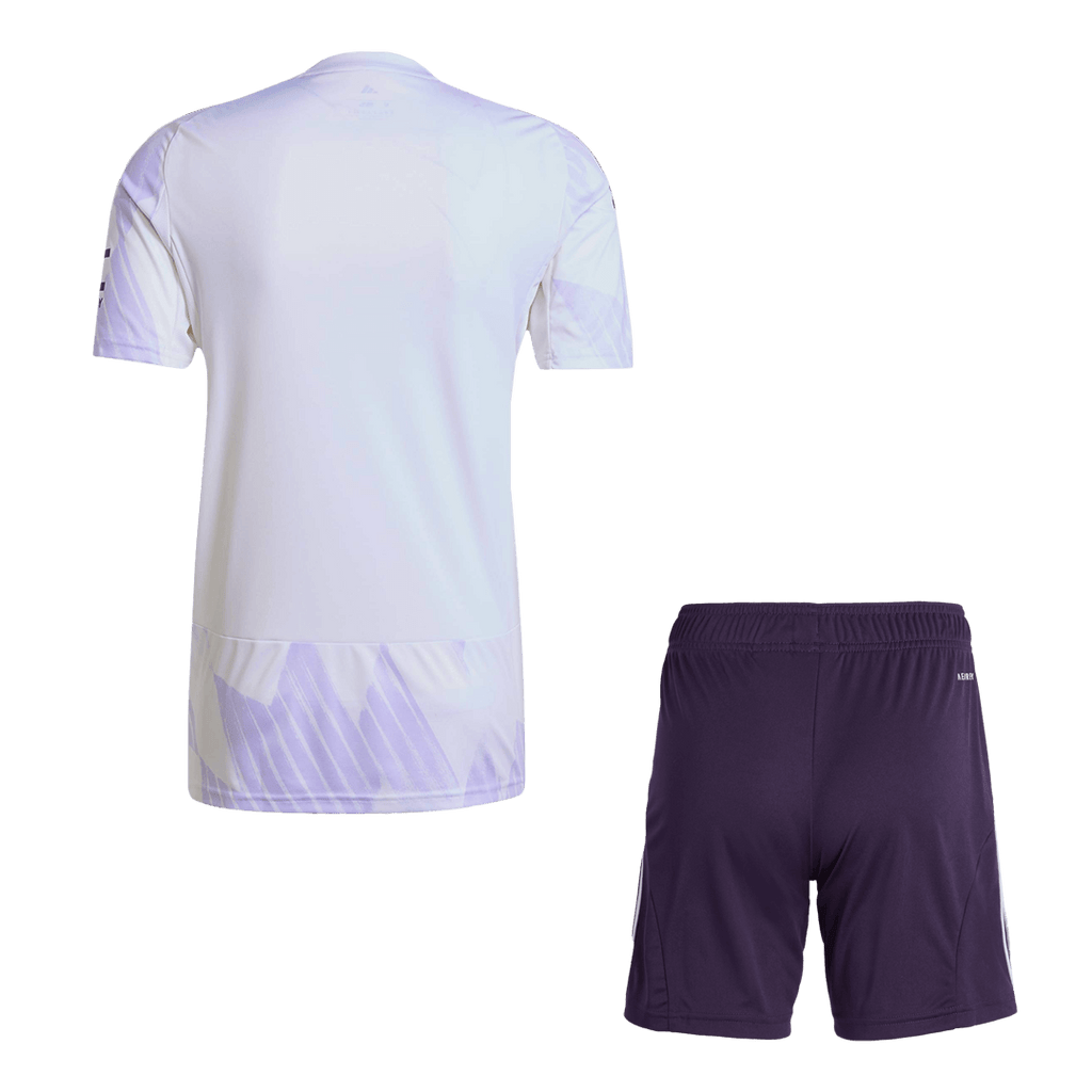 Maillot de football extérieur Manchester United 2025/26 (maillot + short) Blanc