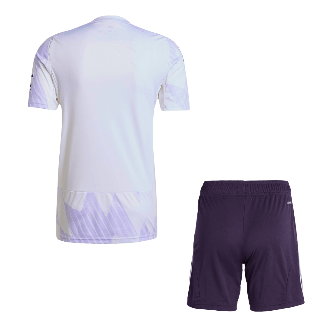 Maillot de football extérieur Manchester United 2025/26 (maillot + short) Blanc