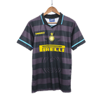 Camiseta de fútbol retro de visitante del Inter de Milán 1997/98