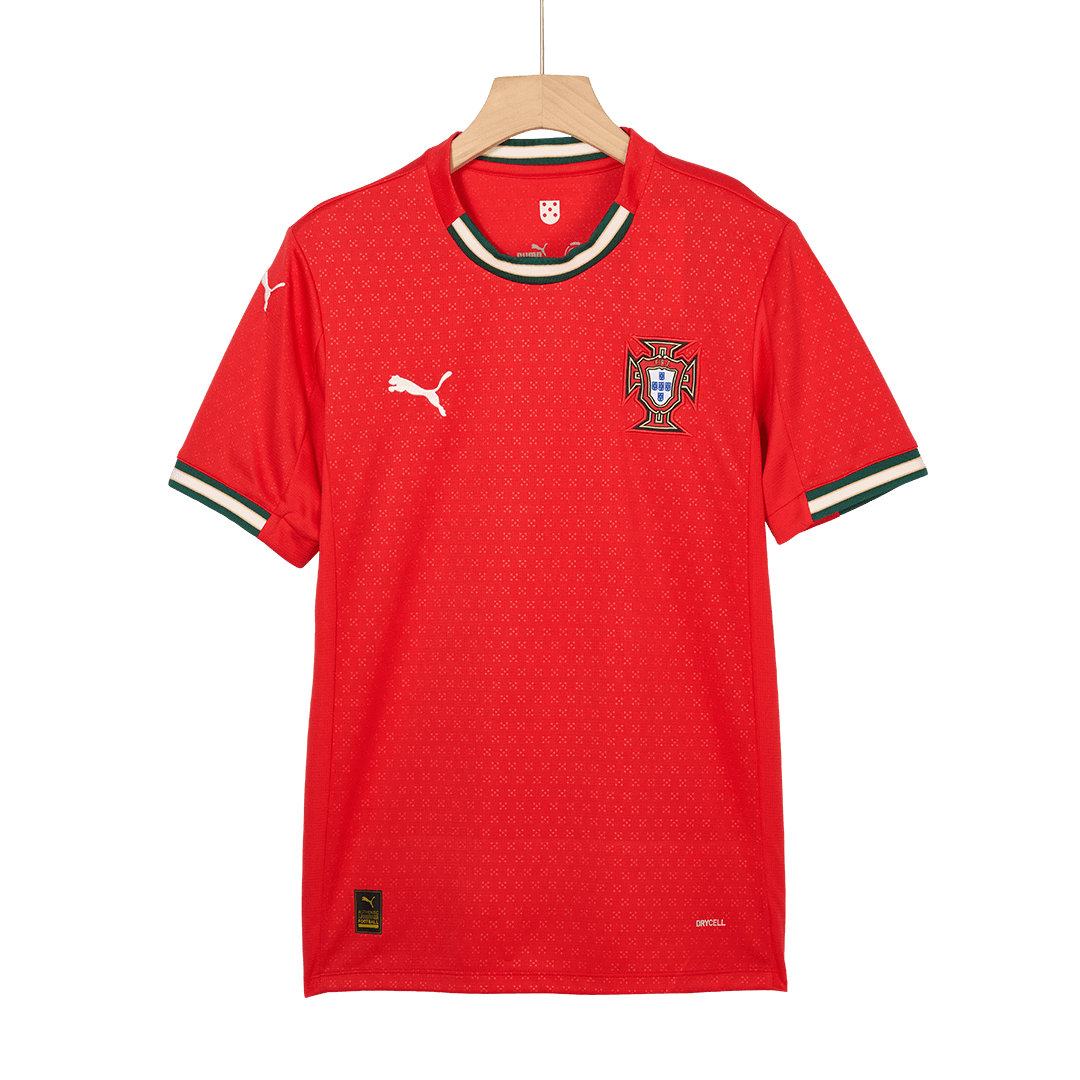 Kits de fútbol: Camiseta de fútbol local de Portugal (camiseta y pantalones cortos) 2025