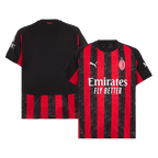 Soccer Kits AC Milan Home Soccer Jersey 2025/26 Red&Black