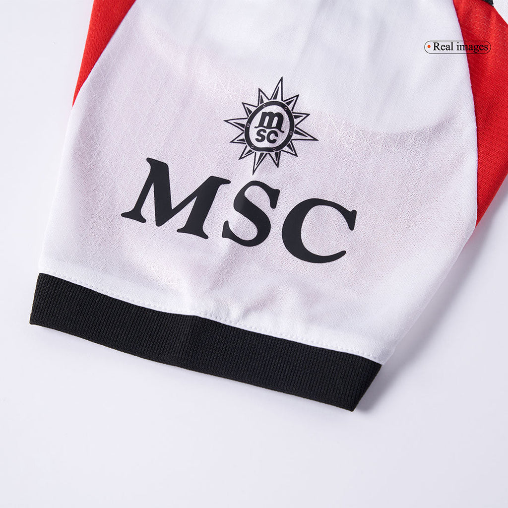 Soccer Kits Authentic AC Milan Away Soccer Jersey 2025/26 White