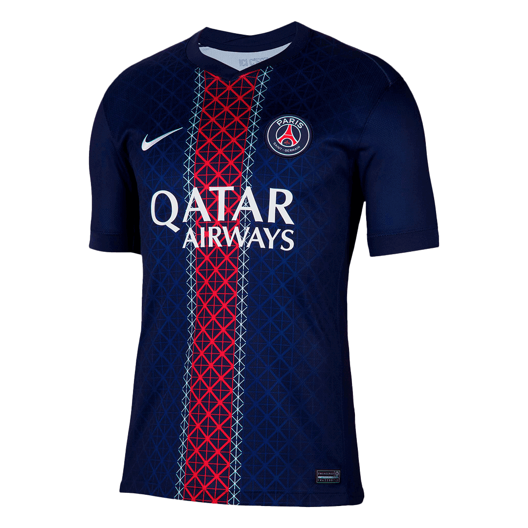 Camiseta de fútbol local del PSG 2025/26 azul marino - Mundial de Clubes
