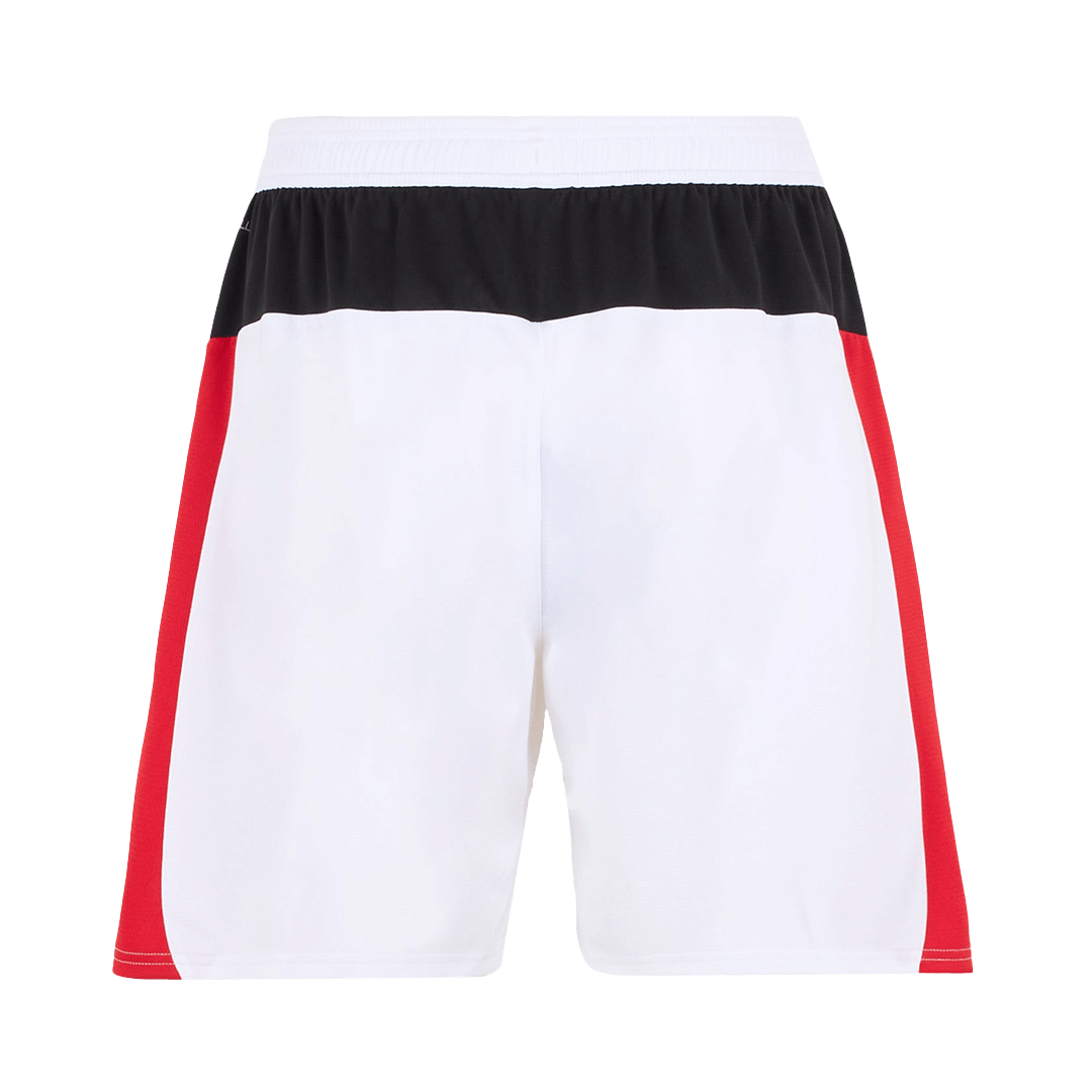 Soccer Kits AC Milan Away Soccer Shorts 25/26 White