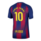 Soccer Kits Authentic  LAMINE YAMAL #10 Barcelona Home Soccer Jersey 2025/26 Red&Blue