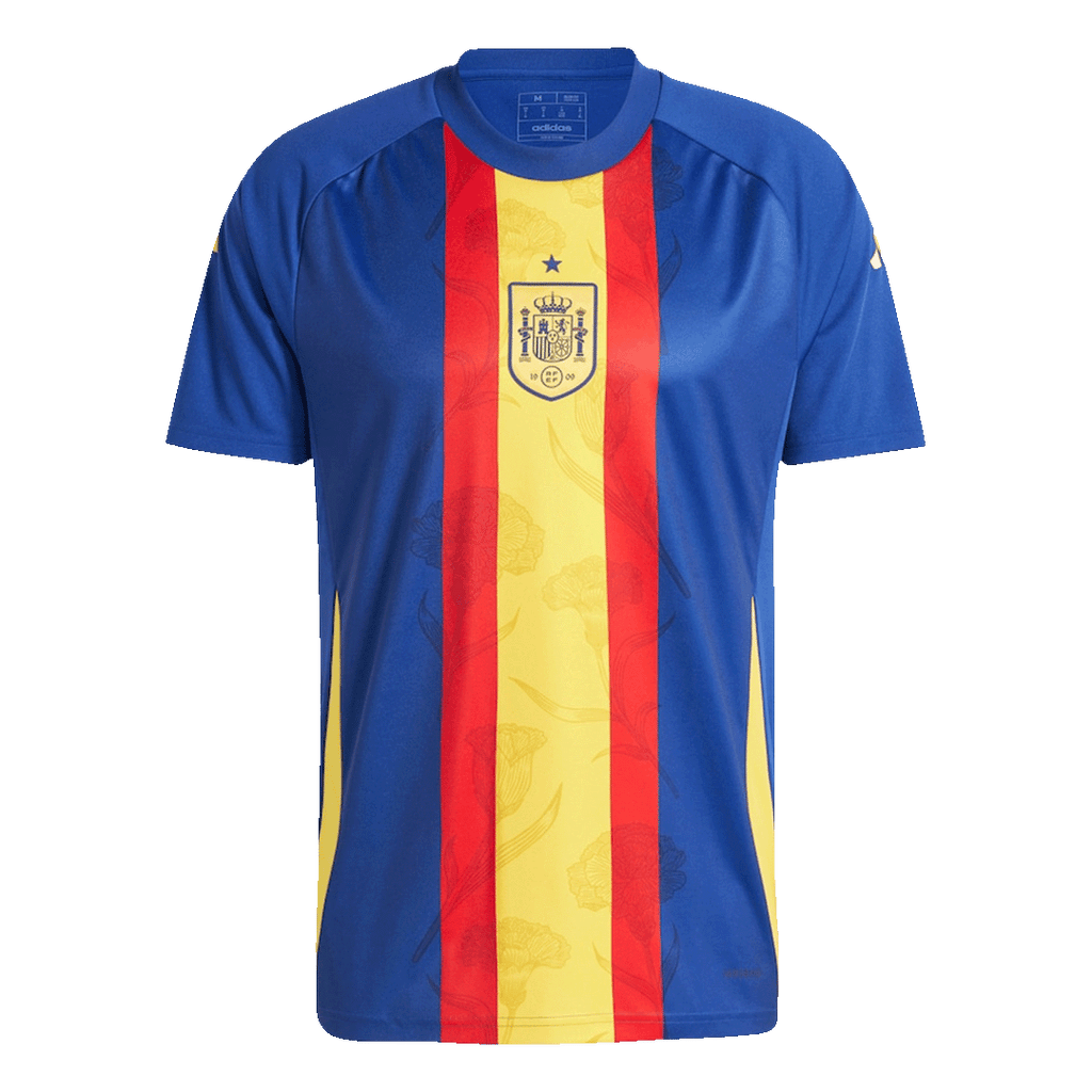 Maillots de football Espagne pré-match Euro 2024 