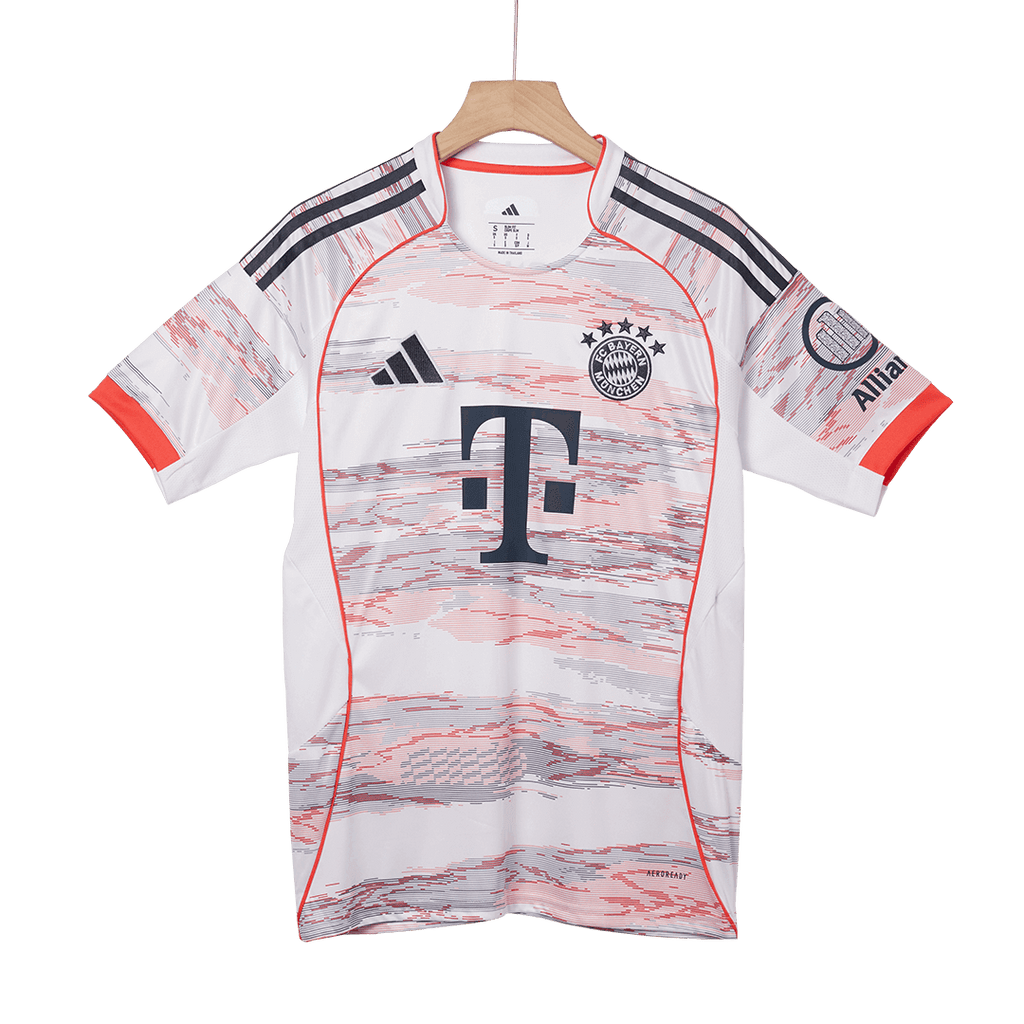 Soccer Kits Bayern Munich Away Soccer Jersey Kit(Jersey+Shorts) 2025/26 White