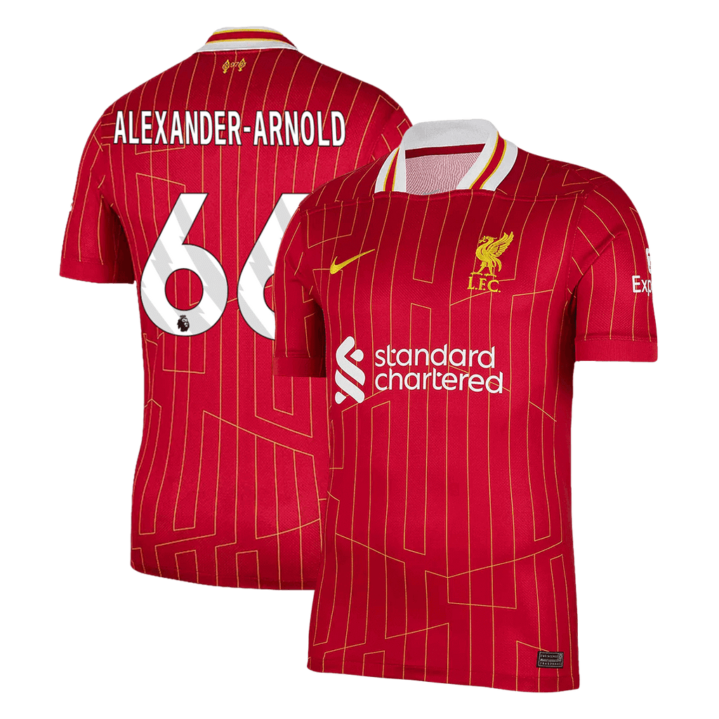 Soccer Kits ALEXANDER-ARNOLD #66 Liverpool Home Football Shirt 2024/25