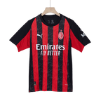 Maillot de football MODRIĆ #14 AC Milan Domicile 2025/26 Rouge et Noir