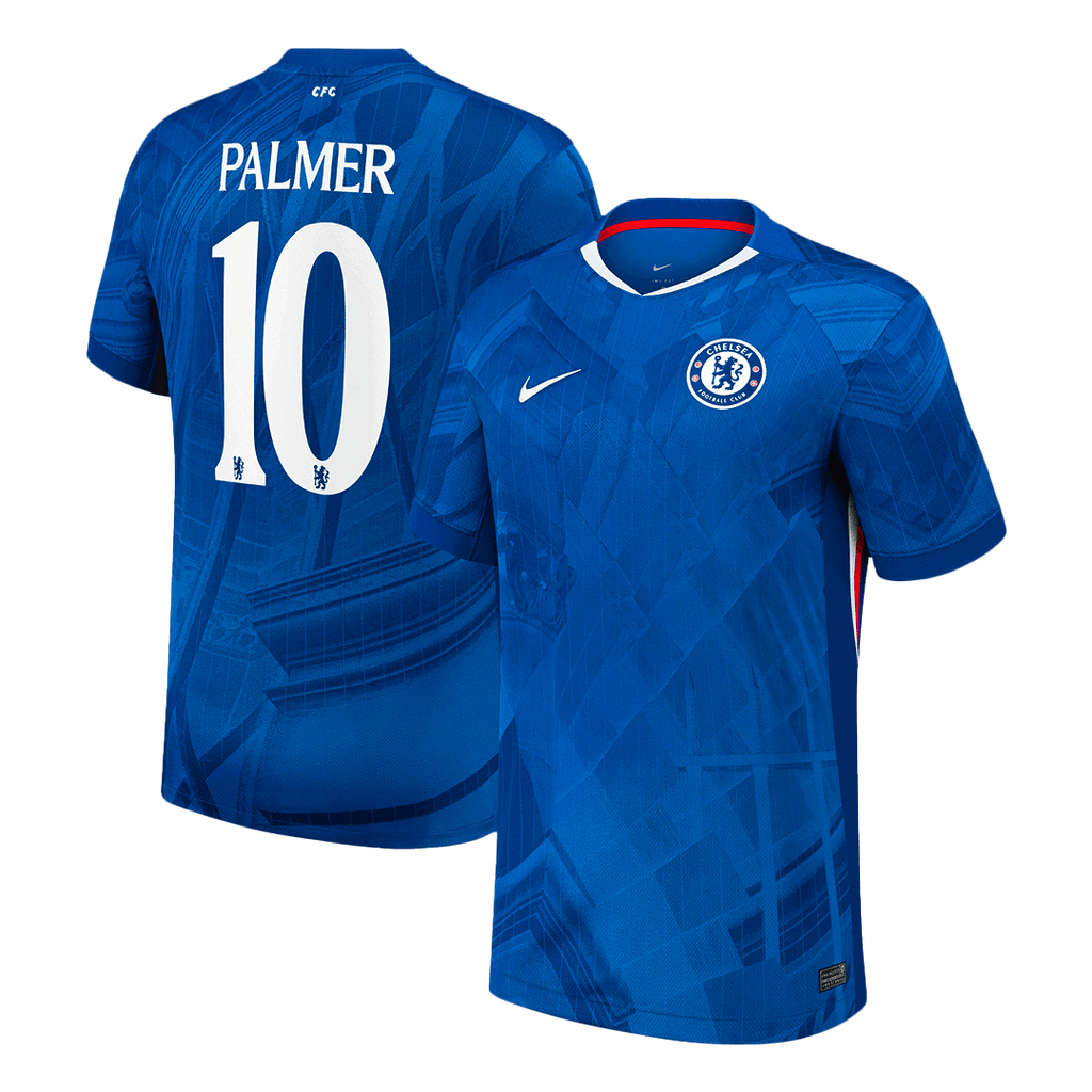 Maillot de football PALMER #10 Chelsea Domicile 2025/26 Bleu - UCL