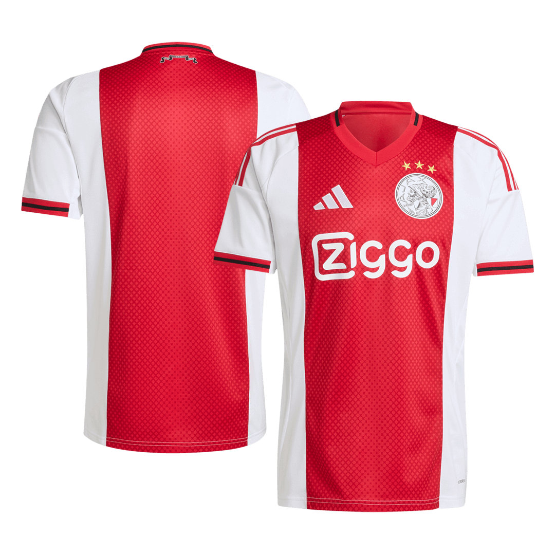 Soccer Kits Ajax Home Soccer Jersey 2025/26 Red&White
