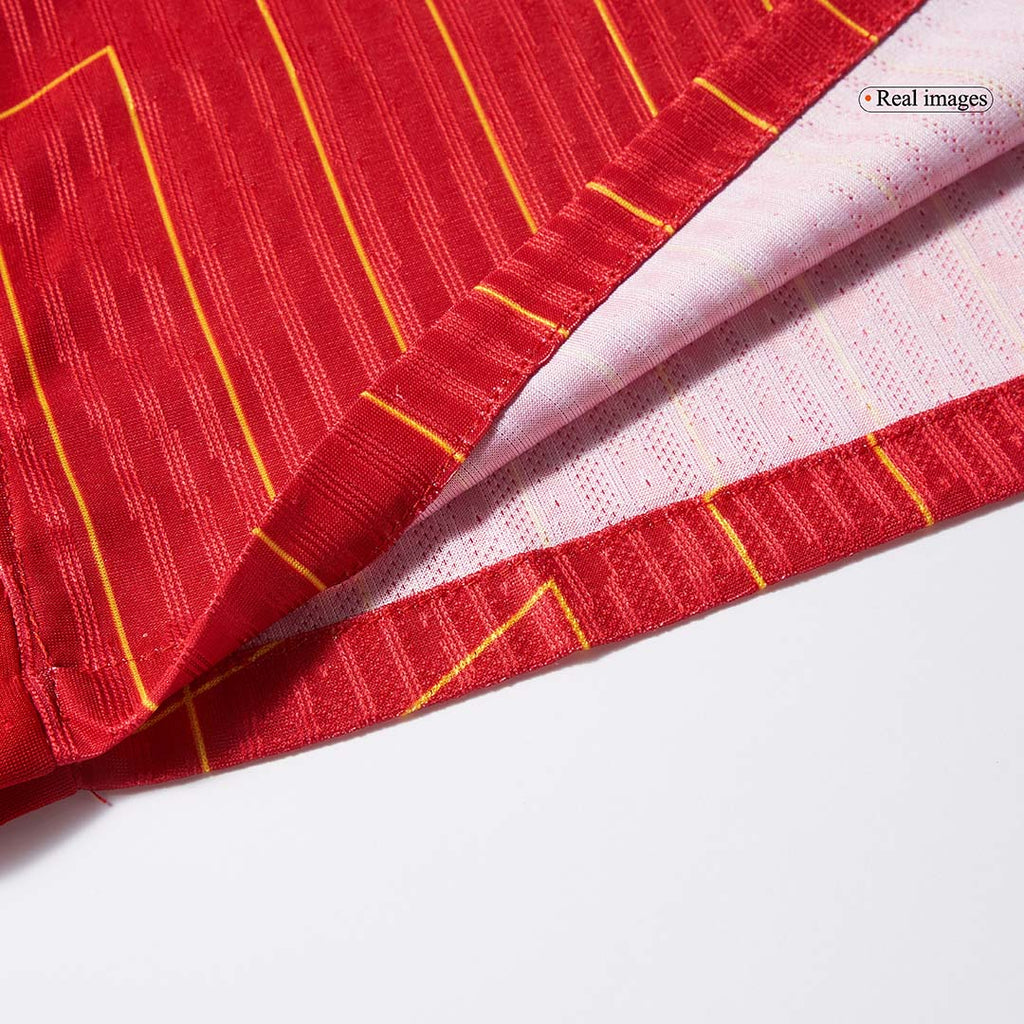 Soccer Kits Authentic Liverpool Home Soccer Jersey Red - CHAMPIONS 24/25