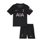 Camiseta de visitante del Tottenham Hotspur para niño (camiseta y pantalón corto) 2025/26, color negro