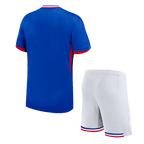 Kits de fútbol para niños: camiseta local de Francia (camiseta y pantalón corto) para la Eurocopa 2024