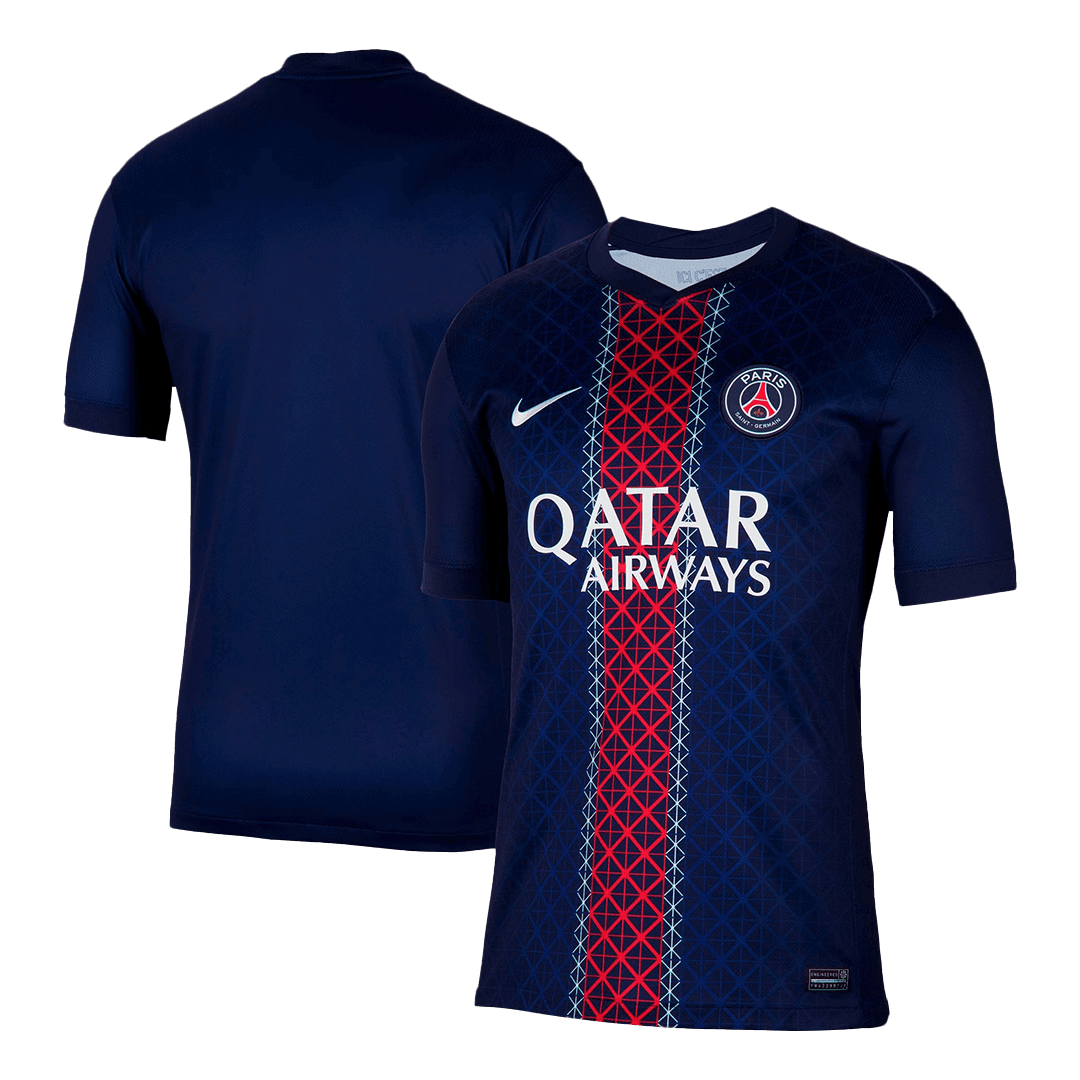 Camiseta de fútbol local del PSG 2025/26 azul marino - Mundial de Clubes