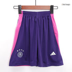 Kits de fútbol: Camiseta de fútbol visitante de Alemania para niños (camiseta y pantalones cortos) Eurocopa 2024