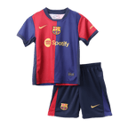 Maillot de football domicile Barcelone pour enfant (maillot + short) 2024/25