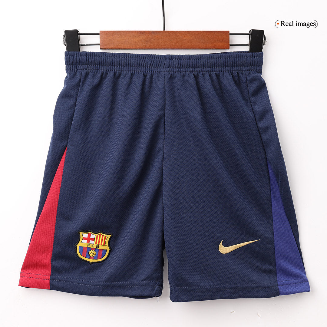 Maillot de football domicile Barcelone pour enfant (maillot + short) 2024/25