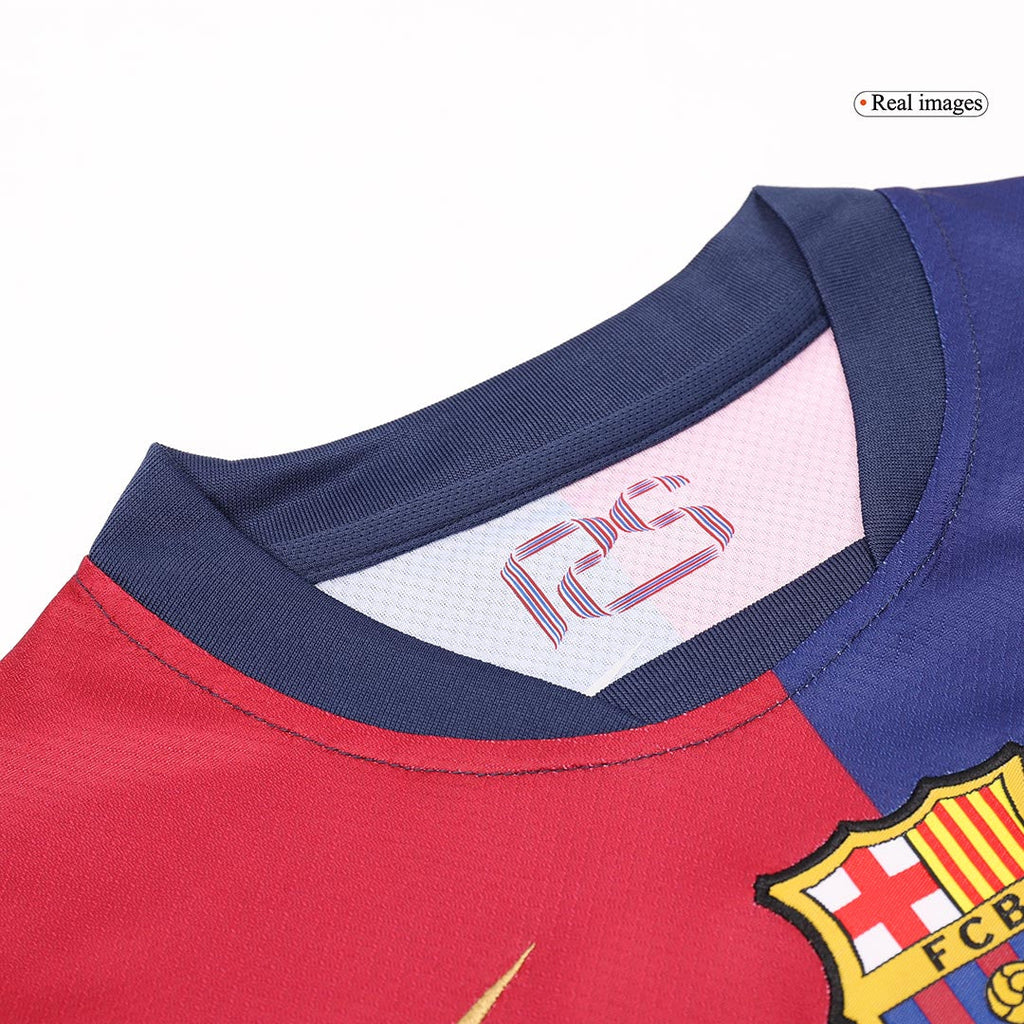 Maillot de football domicile Barcelone pour enfant (maillot + short) 2024/25