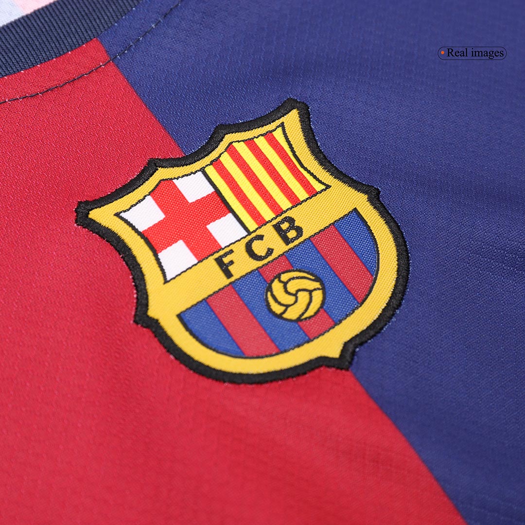 Maillot de football domicile Barcelone pour enfant (maillot + short) 2024/25