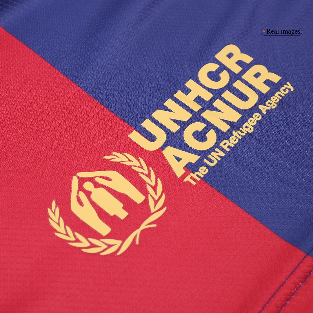 Maillot de football domicile Barcelone pour enfant (maillot + short) 2024/25