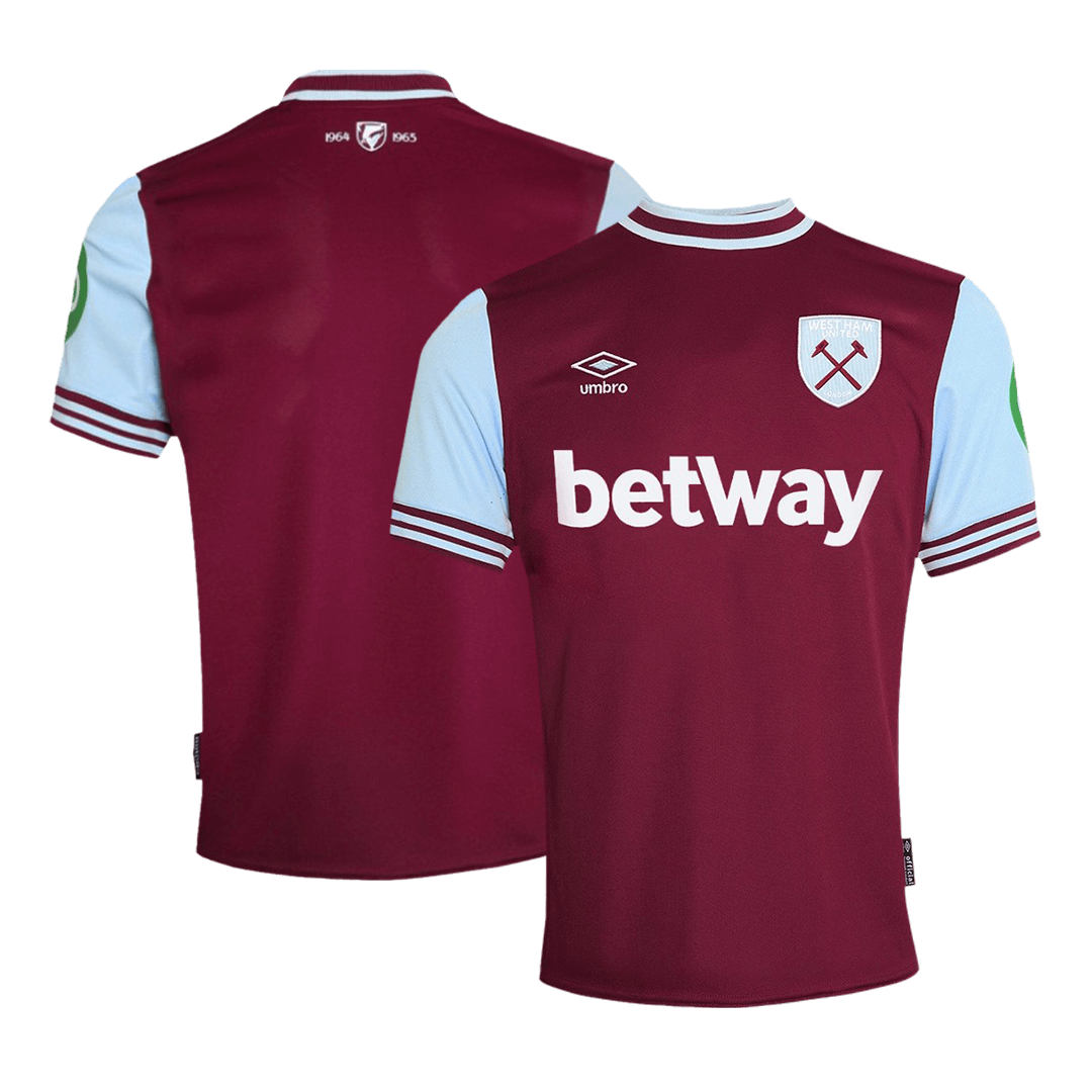 Maillot de foot domicile West Ham United 2024/25 Rouge