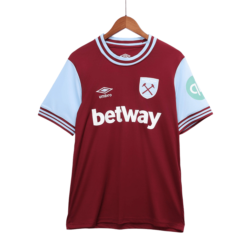 Maillot de foot domicile West Ham United 2024/25 Rouge