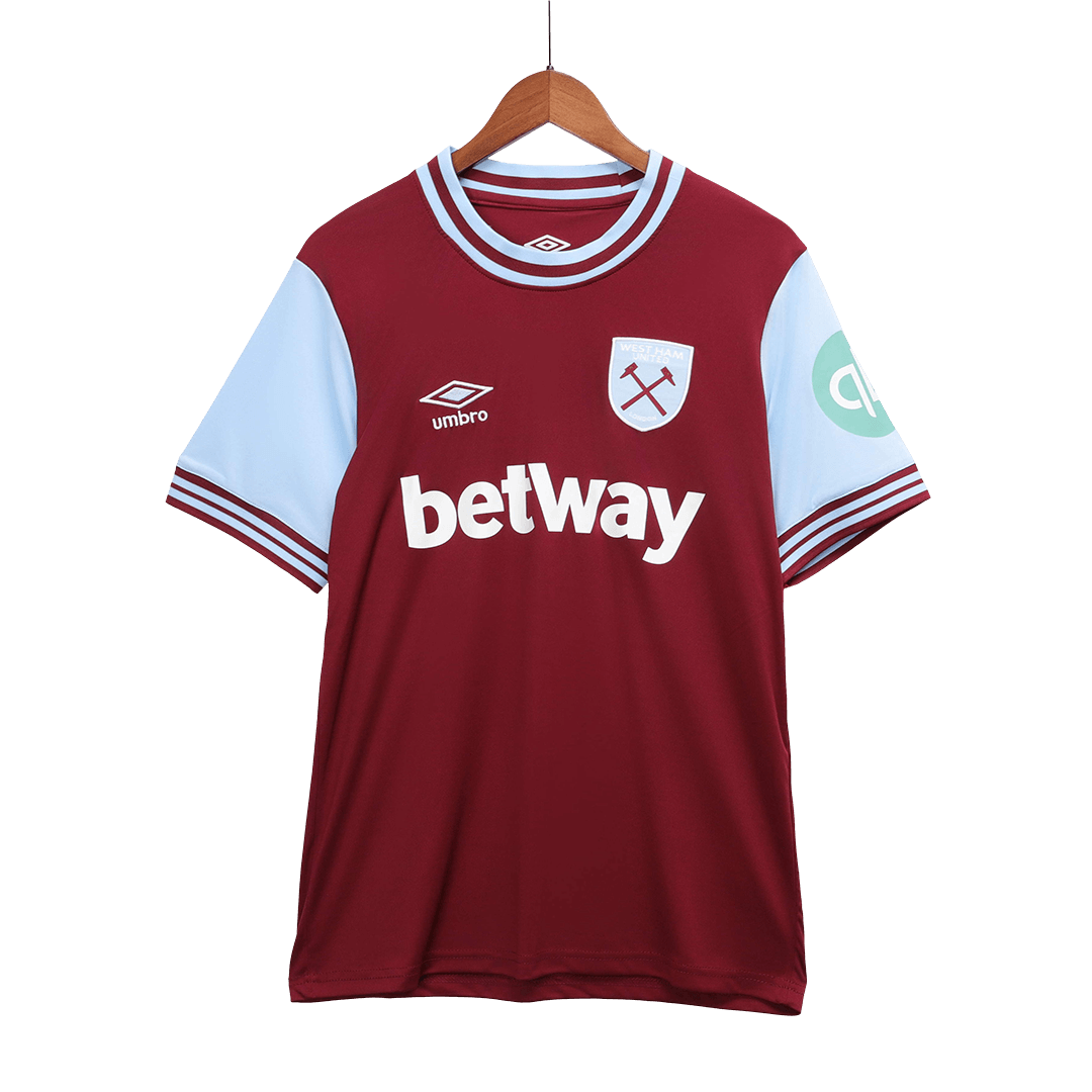 Maillot de foot domicile West Ham United 2024/25 Rouge