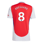 Soccer Kits ØDEGAARD #8 Arsenal Home Football Shirt 2024/25