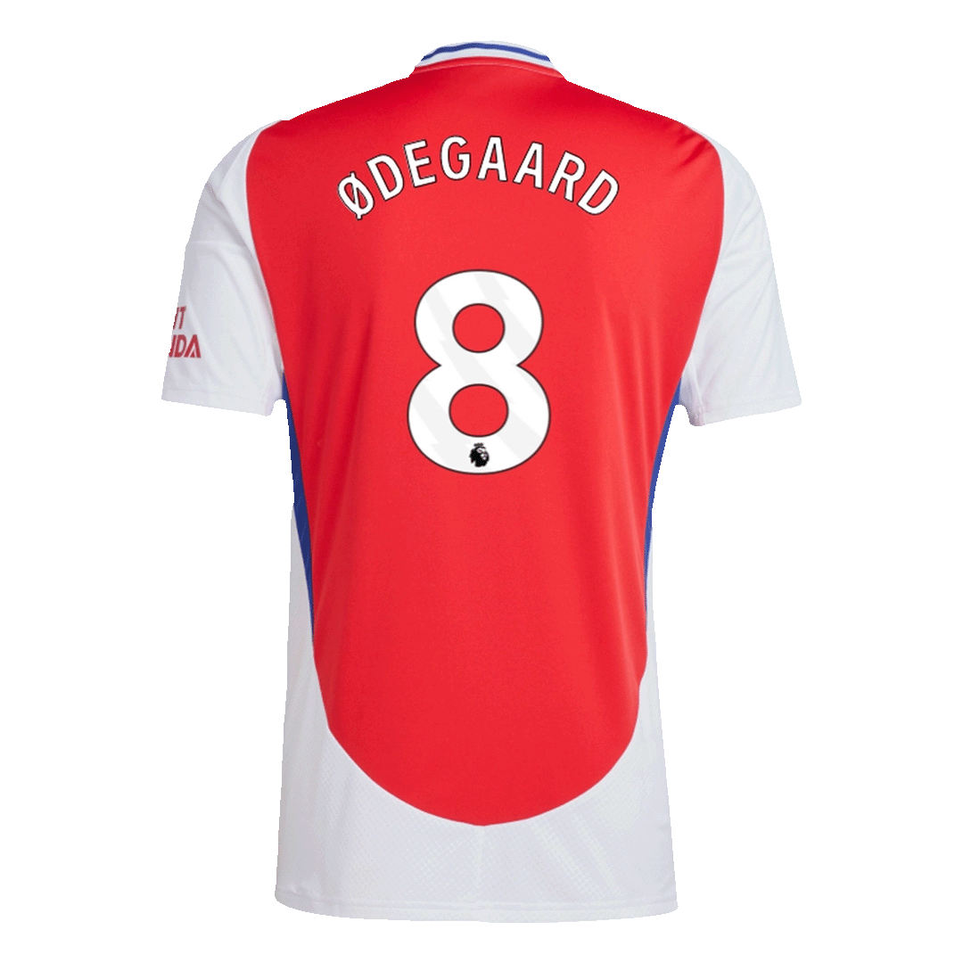 Soccer Kits ØDEGAARD #8 Arsenal Home Football Shirt 2024/25