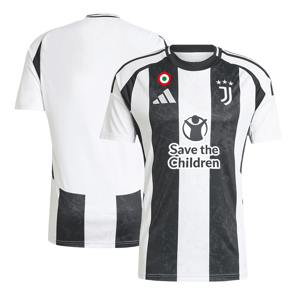 Maillot domicile Juventus 2024/25 - Sponsor Save The Children