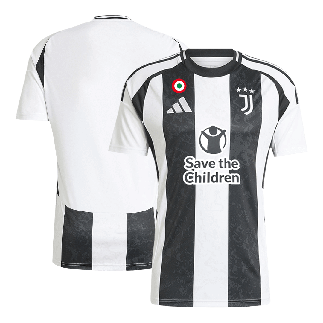 Maillot domicile Juventus 2024/25 - Sponsor Save The Children