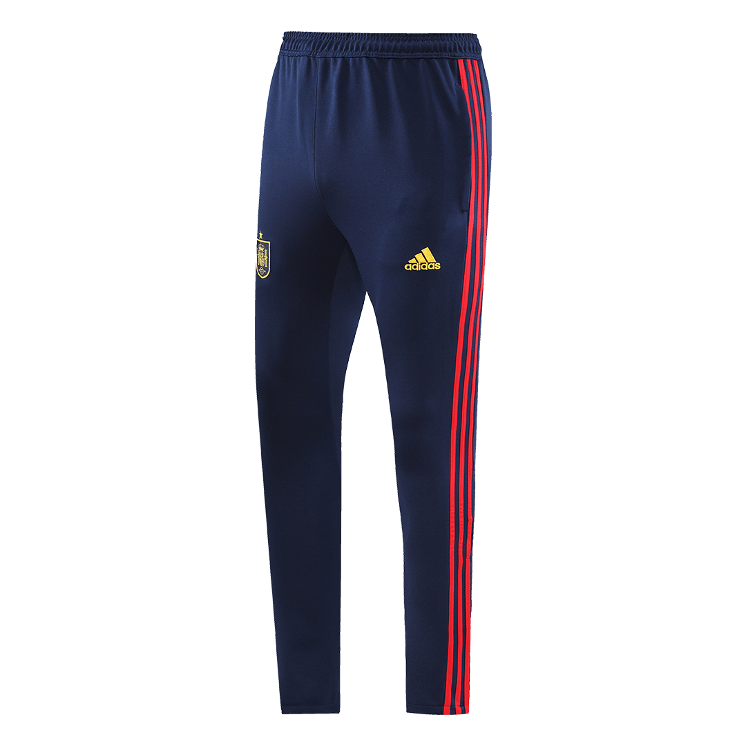 Equipaciones de fútbol: Chaqueta de entrenamiento de España (chaqueta y pantalón) 2022/23
