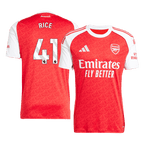 Maillot de football RICE #41 Arsenal Domicile 2025/26 Rouge