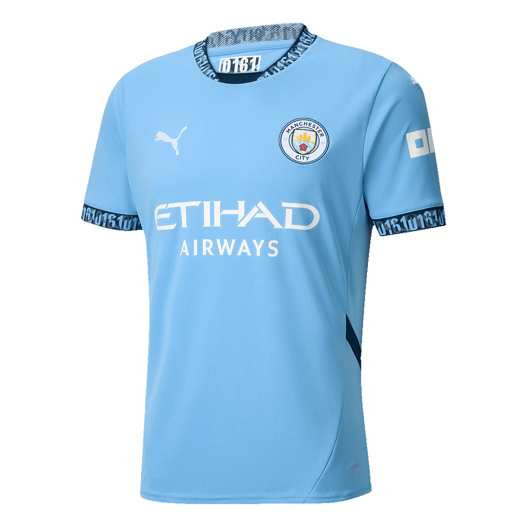 Maillot de football DE BRUYNE #17 Manchester City Domicile 2024/25
