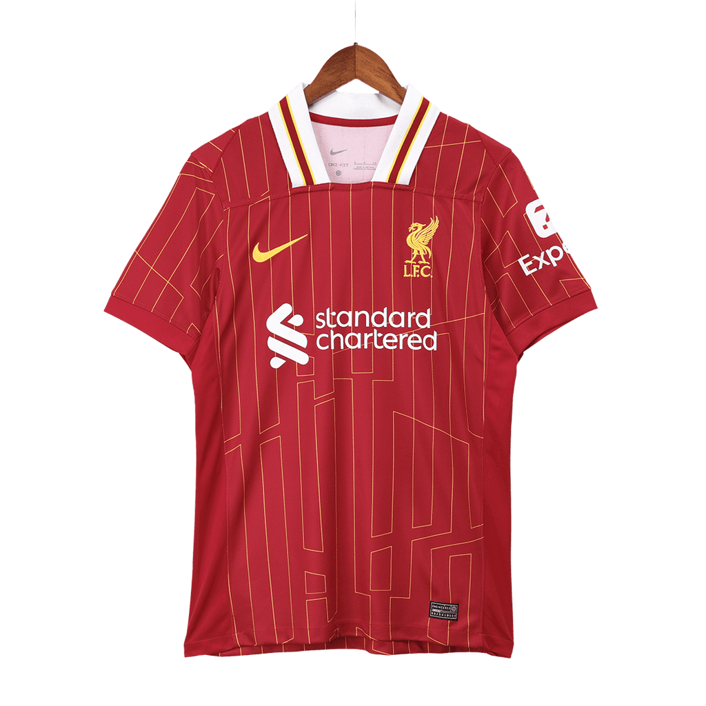 Maillot de football Liverpool Domicile Rouge - CHAMPIONS 24/25